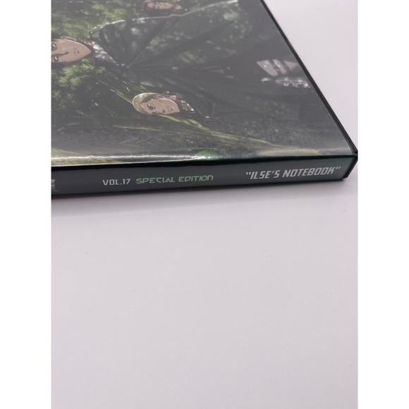 Attack‎ on Titan Vol 17 Special Edition Ilses Notebook DVD Anime - Picture 8 of 8